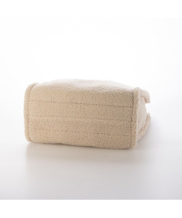 UNBILLION カシュカシュ cachecache / ボア刺繍リバーシブル2wayトート ベージュ