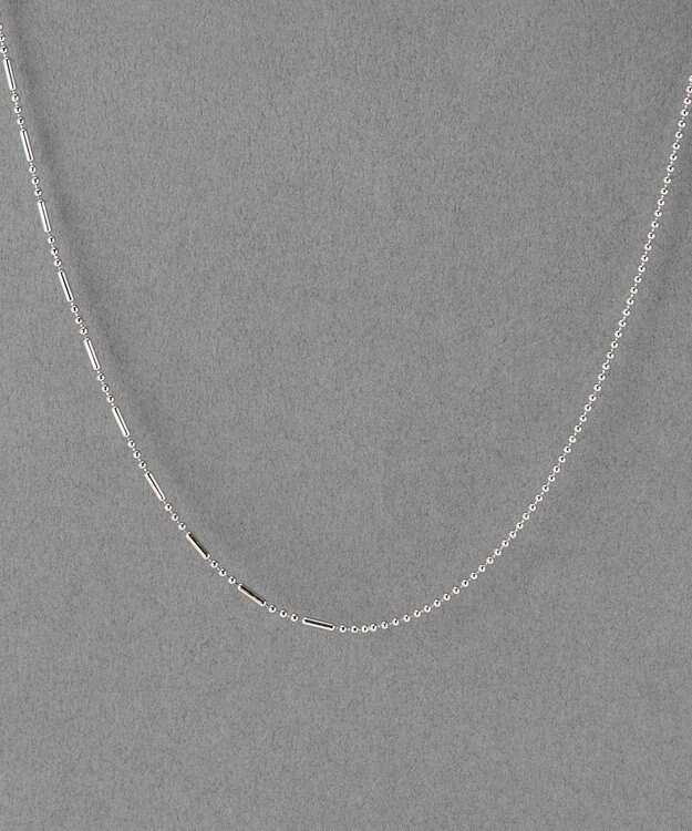 Phoebe 【金属アレルギー対応】リンキーデザインチェーンネックレス　シルバー　ニッケルフリー シルバー