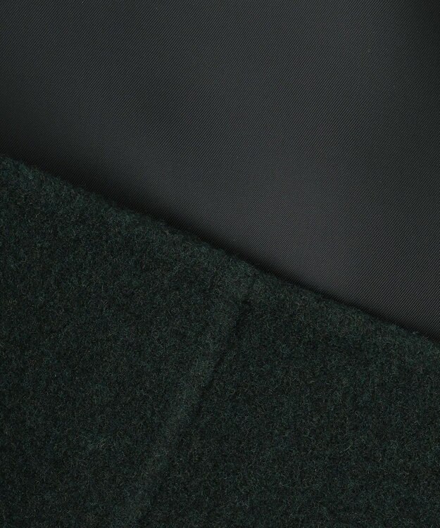 23区 L 【滝沢眞規子さん着用/Oggi掲載】MANTECOPure リバーコート ダークグリーン系