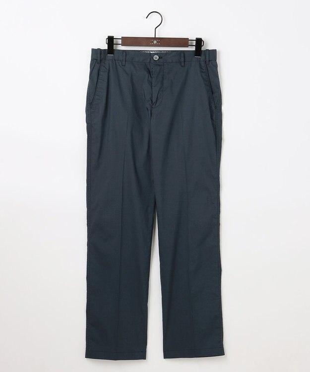JOSEPH ABBOUD 【ウエストも伸びる!/JAPANファブリック】ヴィンテージコットン ストレッチ パンツ ネイビー系