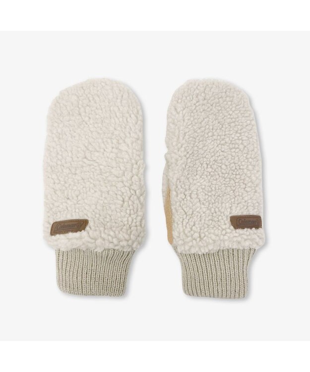 林八百吉商店 Coleman フードボアミトン アイボリー