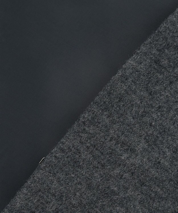 J.PRESS LADIES 【セットアップ対応】ウールスムース ノーカラー ジャケット グレー系