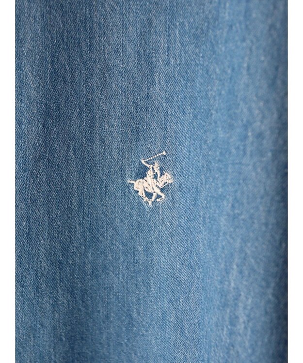 AMERICAN HOLIC ドロップショルダーＢＩＧシャツ／Ｂ．ＨＰＯＬＯＣＬＵＢ Light Indigo