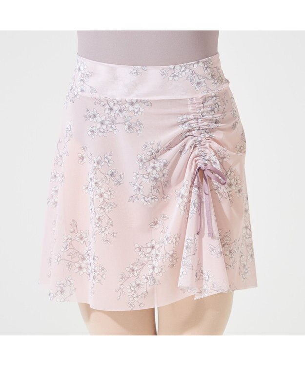 Chacott 【MAY NAGAHISA】スカート ピンクプリント