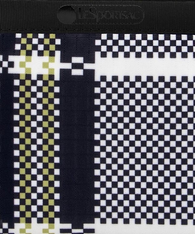 LeSportsac COSMETIC CLUTCH/ピクセルスクランブルチェック ピクセルスクランブルチェック