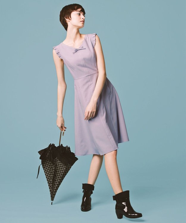 TOCCA 【消臭・吸水速乾・洗える！】AFTER RAIN ドレス サックスブルー系