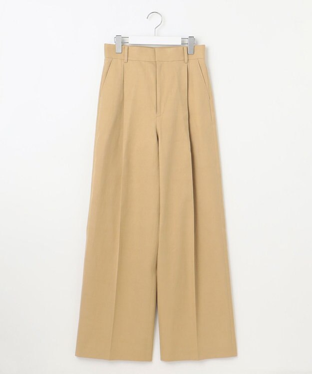 23区 L 【GOLD LABEL】チノ カーブワイドパンツ ベージュ系