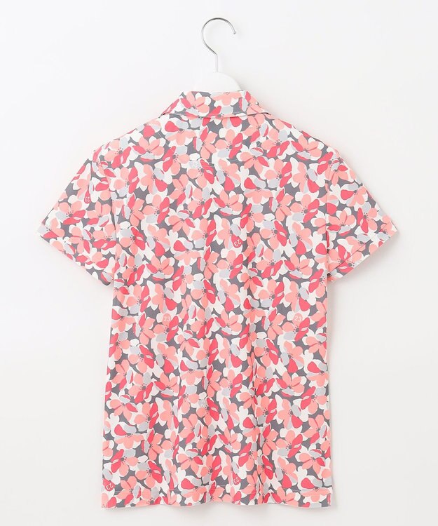 23区GOLF 【WOMEN】【吸水速乾・UVケア】ＳＡＫＵＲＡモチーフプリント 半袖シャツ ピンク系5