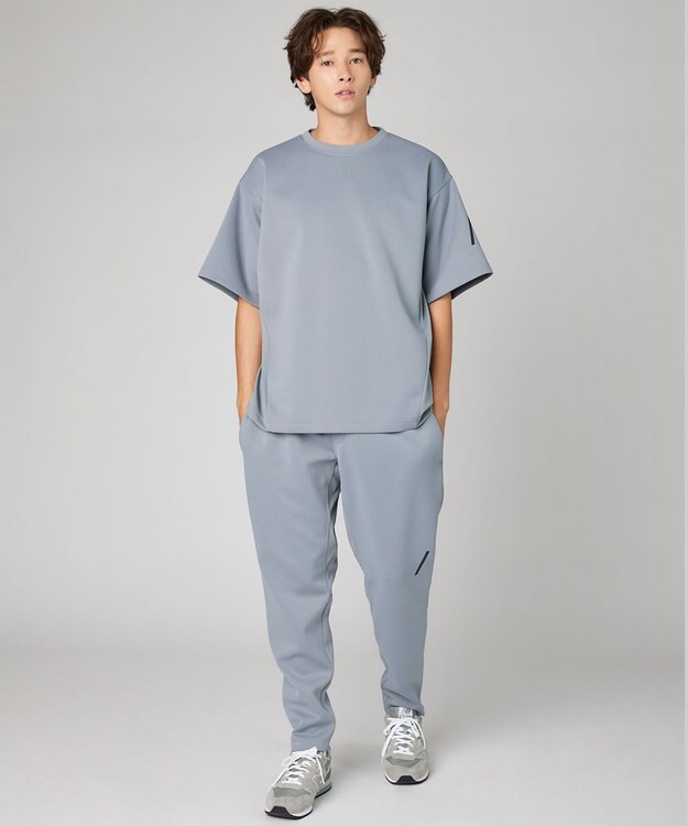 UNFILO 【ユニセックス】コンビジョグパンツ ブルー系