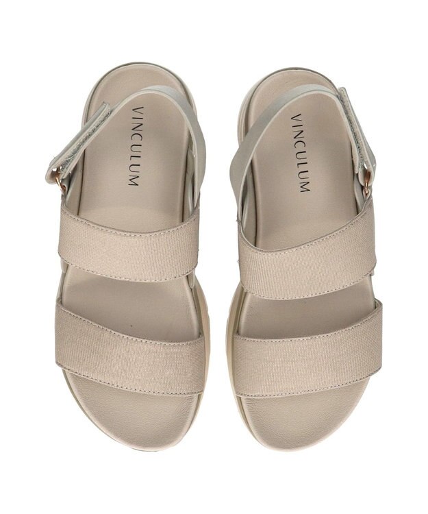 Bridget Birkin 【VINCULUM】ライトソールベルクロサンダル グレー
