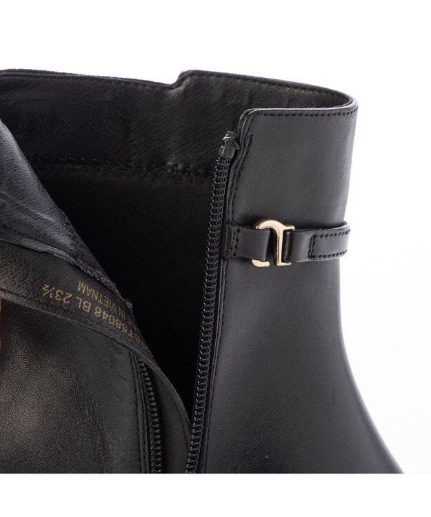 Riz raffinee <Riz raffinee>【2WAY】ベルト付ショートブーツ ブラック