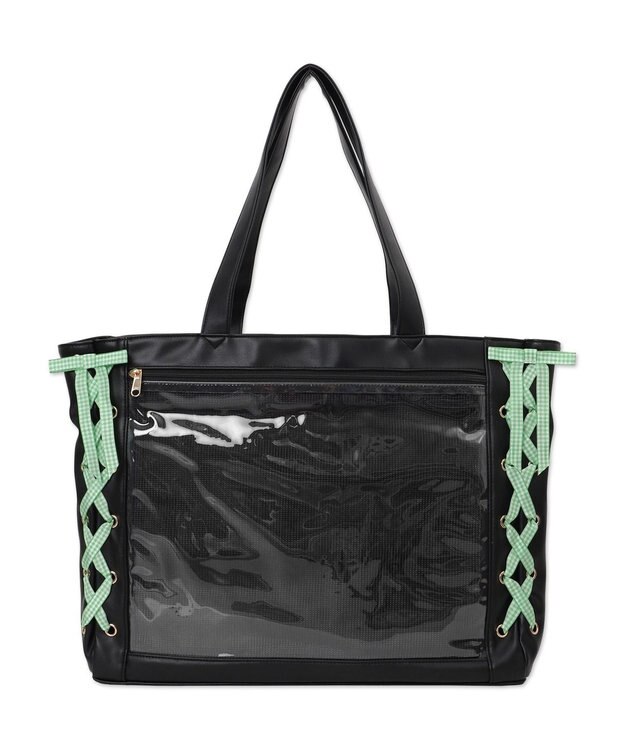 WEGO 【痛バ＆推し活グッズ】レースアップ痛バッグL 柄21