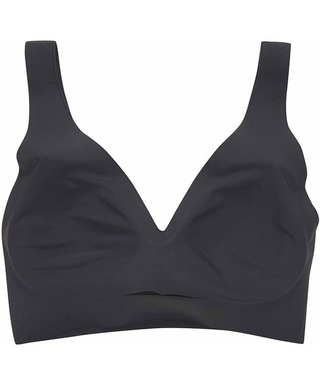WACOAL 【GOCOCi ゴコチ】 ノンワイヤーブラ まるでつけていないような着ごこち 上向きで立体的なバストシルエット ブラトップ ハーフトップ レディース CGG536 /ワコール ブラック