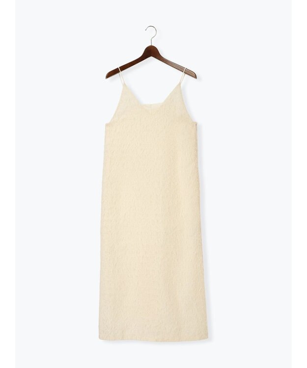 Te chichi カットジャガードキャミワンピース オフホワイト