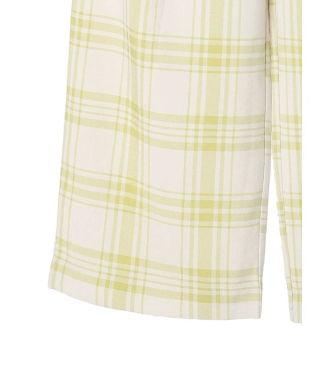 earth music&ecology タックワイドパンツ Ivory