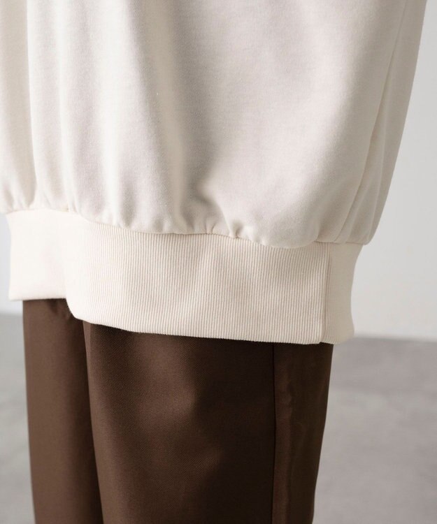 WEGO 【WEB限定/25年秋冬新作/ユニセックス着用ITEM】別注USPOLOハーフZIPPO オフホワイト