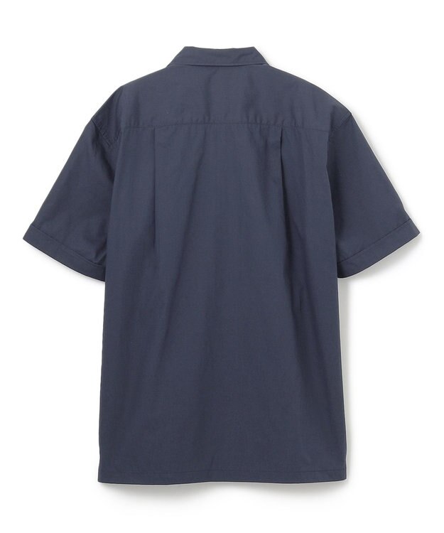 JOSEPH HOMME 新柄【洗える】メキシカンエンブロイダリー　オープンカラー半袖シャツ ネイビー系5