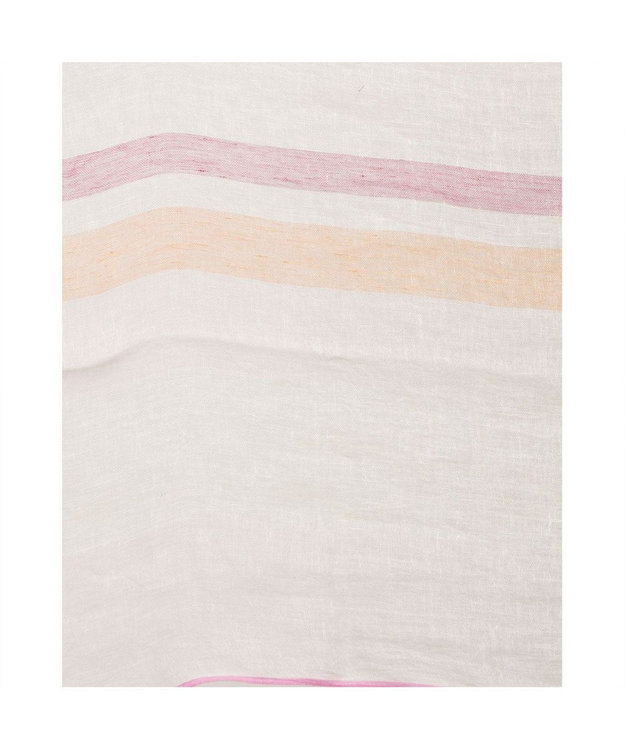 UNBILLION カカトゥ kakatoo / ストライプリネンストール オレンジ