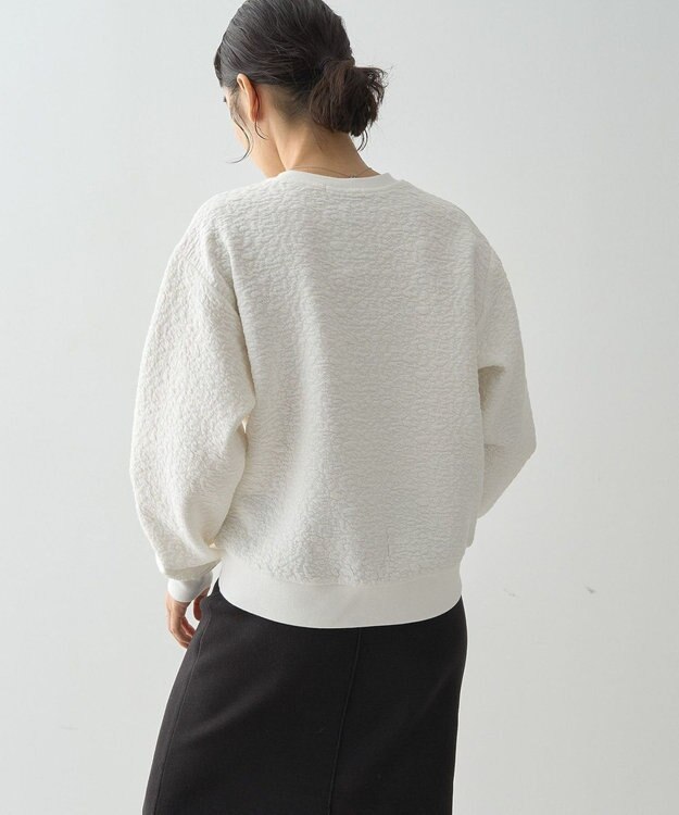 AMERICAN HOLIC フクレジャガードプルオーバー Ivory