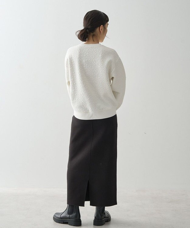 AMERICAN HOLIC フクレジャガードプルオーバー Ivory