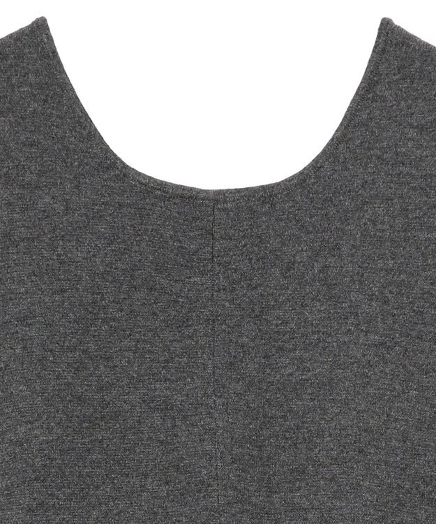 Green Parks ニットサロペット Gray Mixture