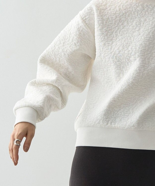 AMERICAN HOLIC フクレジャガードプルオーバー Ivory