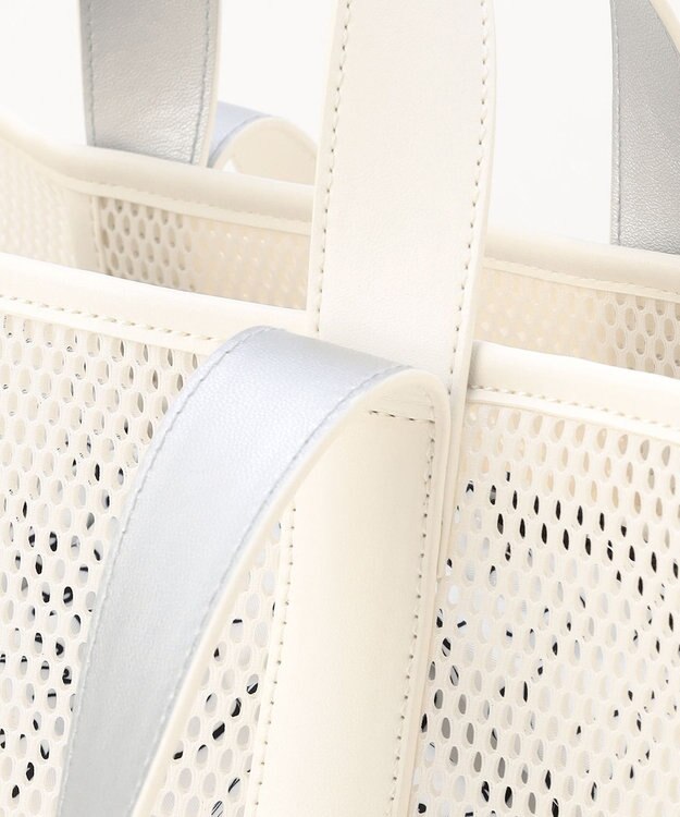 ICB 【30th ANNIVERSARY】メッシュBOXトート オフホワイト