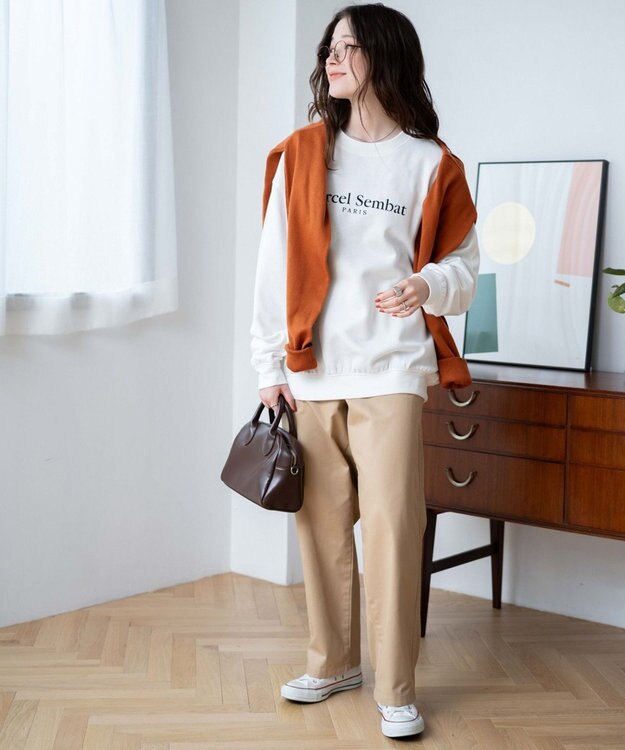 WEGO 【WEB限定】クルーネックプルオーバー 柄6