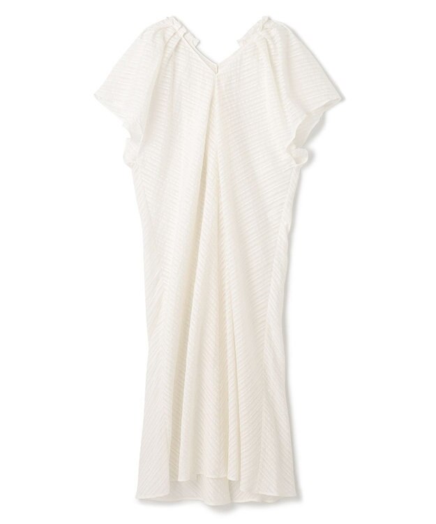 BEIGE， VIVIENNE / Vネックワンピース Ecru