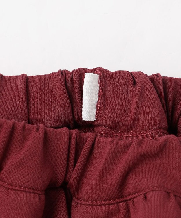 組曲 KIDS 【110-140㎝】ソフトストレッチ ショートパンツ ボルドー