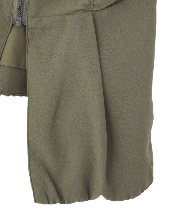 earth music&ecology ペプラムビスチェ Khaki