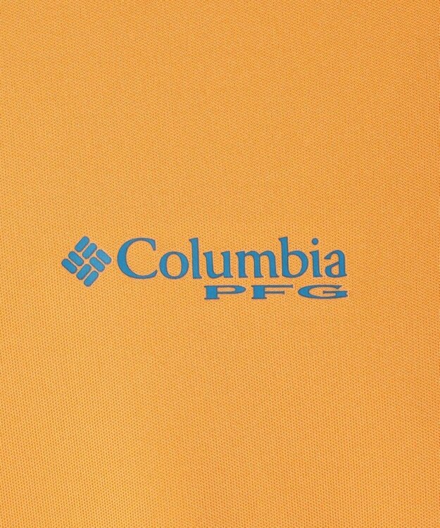 Columbia Columbia/ 【KIDS】ターミナルタックルロングスリーブTシャツ /コロンビア Summer Orange、 Blue Echo Logo