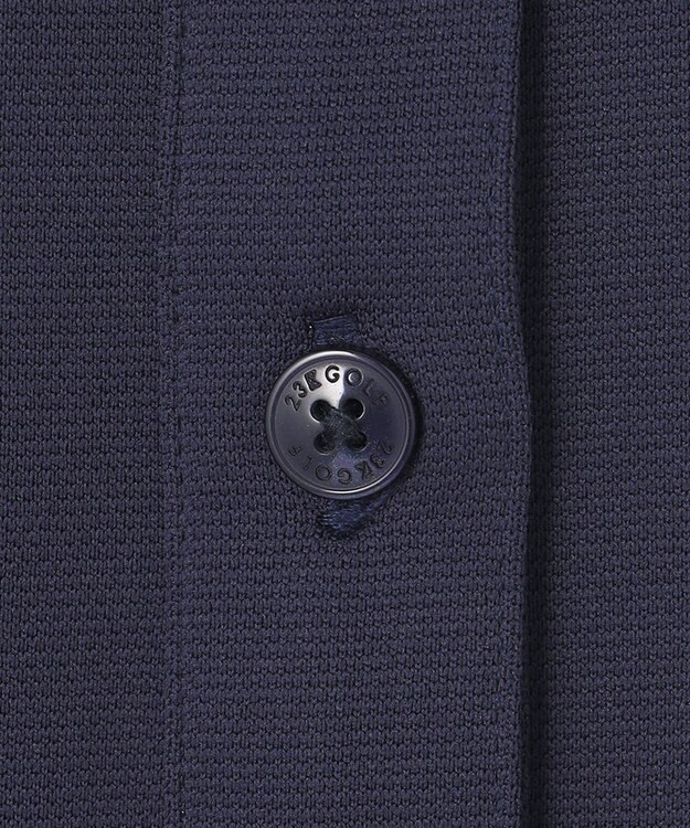 23区GOLF 【WOMEN】【吸水速乾・UVケア】エンブロイダリー長袖シャツ 1枚で決まる 動きやすさ◎ ネイビー系