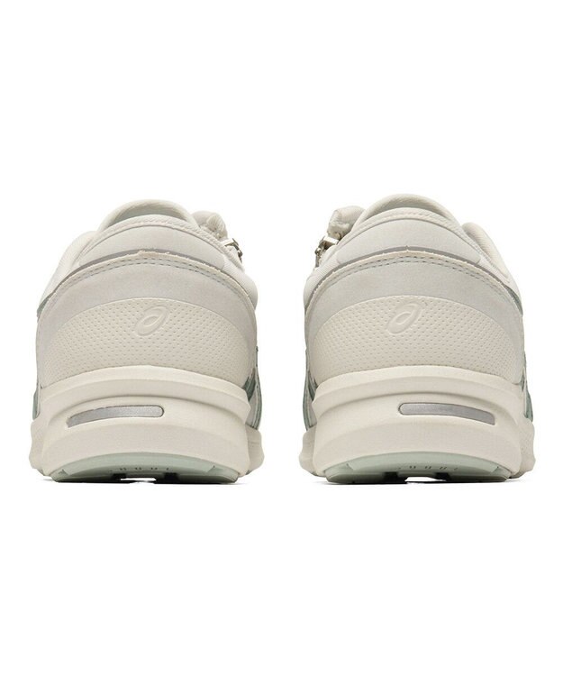 ASICS WALKING ハダシウォーカー レディース 3E相当 ライトグレー×モスグリーン