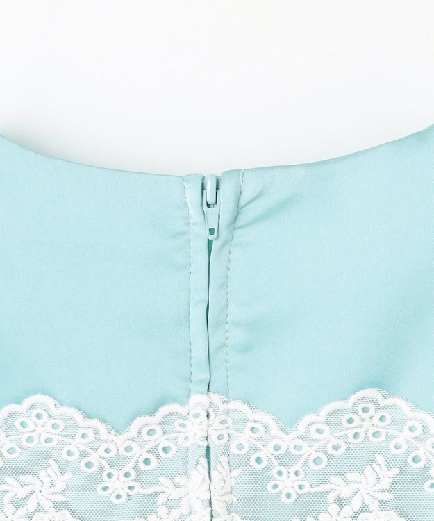 組曲 KIDS 【110-140㎝】ケープセット ドレス ミントグリーン