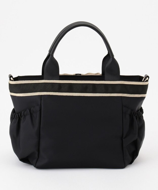 TOCCA DUAL RIBBON NYLON TOTE M トートバッグ M ブラック系