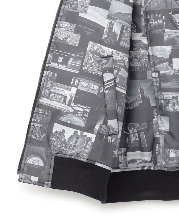 JOSEPH HOMME フォトグラフィックロンドン  MA-1 ブラック系