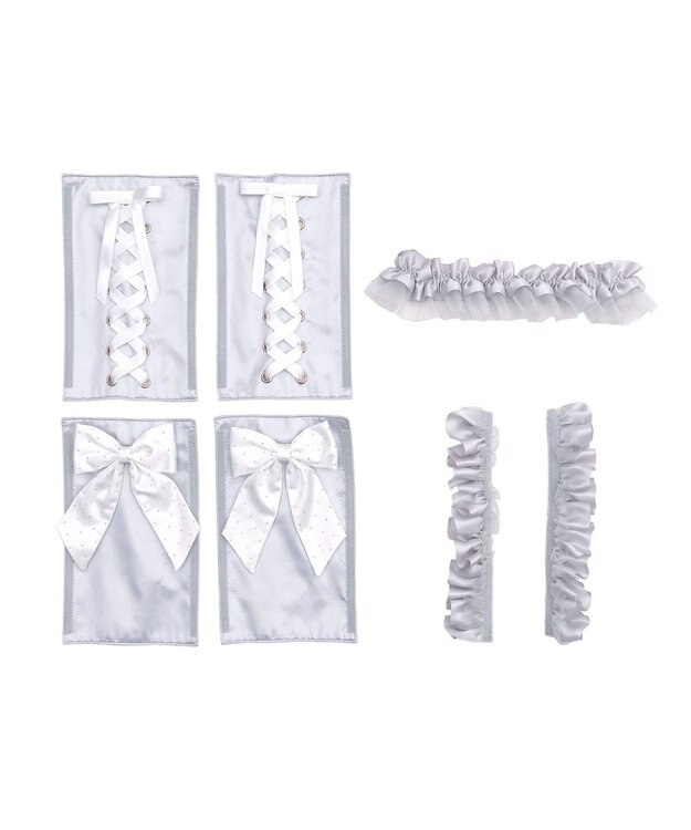 WEGO 【痛バ＆推し活グッズ】きらめきスーパーカスタム痛バッグS シルバー