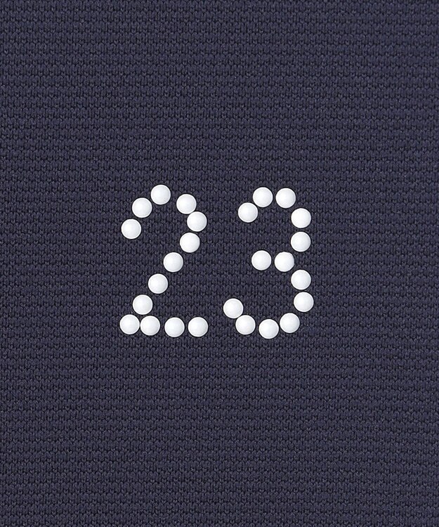 23区GOLF 【WOMEN】【吸水速乾・UVケア】エンブロイダリー長袖シャツ 1枚で決まる 動きやすさ◎ ネイビー系