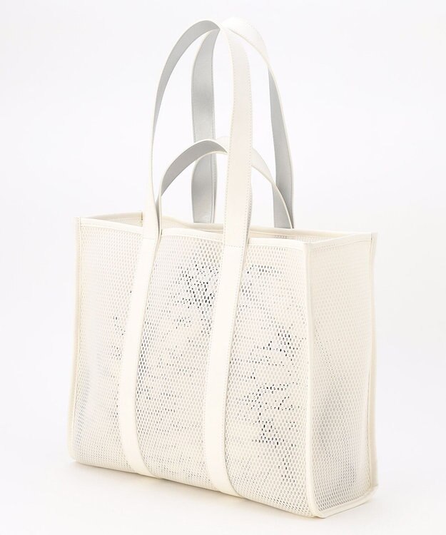 ICB 【30th ANNIVERSARY】メッシュBOXトート オフホワイト