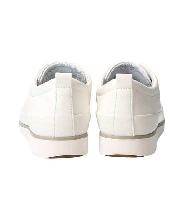 INTER-CHAUSSURES 【BUSSOLA】撥水フラットスリッポンスニーカー アイボリー