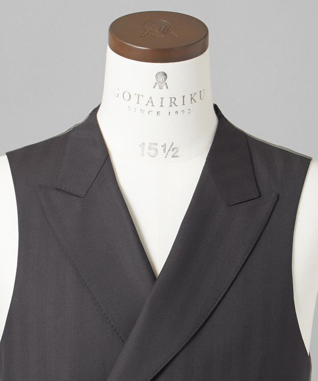 GOTAIRIKU 【Ermenegildo Zegna】ELECTA スリーピーススーツ ダークグリーン系8