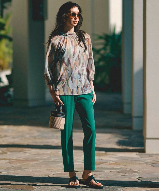 23区 トング サンダル ブラック系