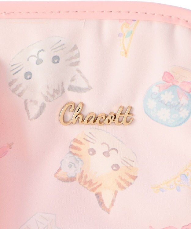 Chacott Catロールケース ロイヤルピンク