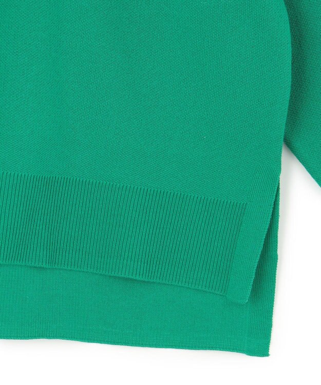 UNFILO スウェットライクロゴニット グリーン