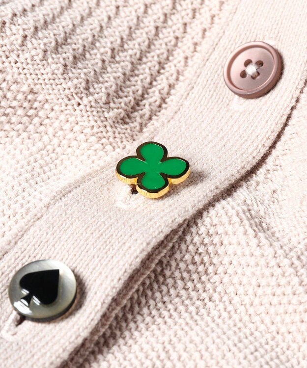 Paul Smith ラッキーチャームボタン ニットポロシャツ エクリュ