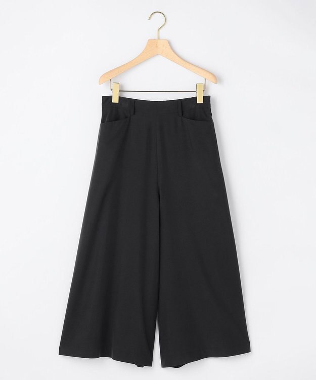 組曲 【先行予約】【WEB限定】スムースクロス ハーフパンツ ブラック系