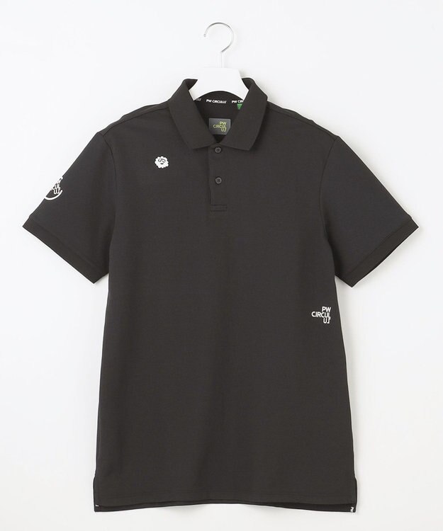 PW CIRCULUS 【MEN】ベーシックポロ ブラック系