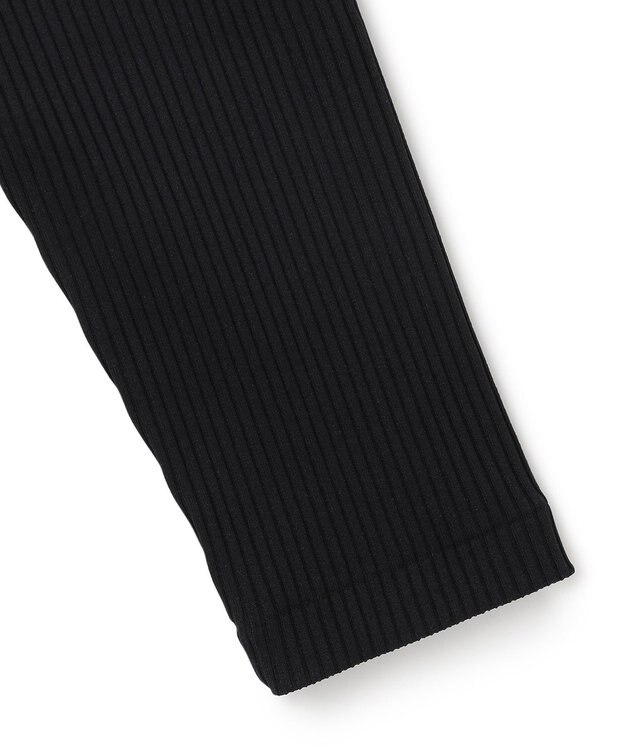 JOSEPH HOMME テックリブストレッチ ノーカラー・カットソージャケット ブラック系