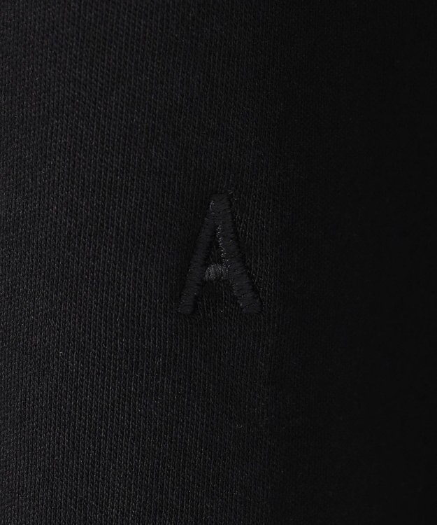 ANY 【Sサイズあり】オーガニックコットンスムース5分袖Tシャツ ブラック